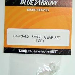 BP HOBBIES BPBA-TS-43GEARS BLUE ARROW SERVO GEAR SET