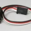 FUTAEC16 Futaba Heavy-Duty Dual Servo Extension 6" J