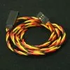 KT-2007A-9 GRAVES RC HOBBIES Extension JR Twisted, 22 AWG, 48"