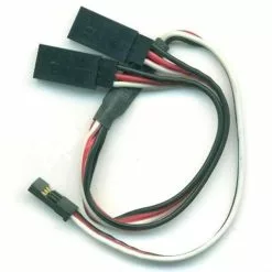 MAX3160 MAXX PRODUCTS Futaba J Y-adapter, 12", 22 AWG