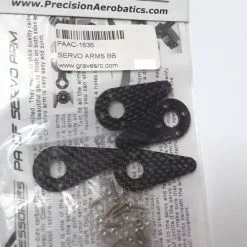 PAAC-1636 PRECISION AEROBATICS SERVO ARMS BB WITH HARDWARE